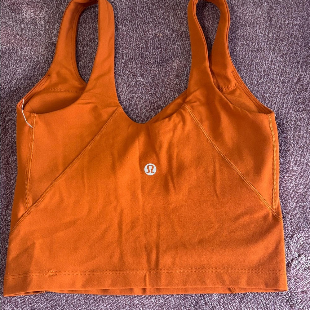 lululemon Orange Tank